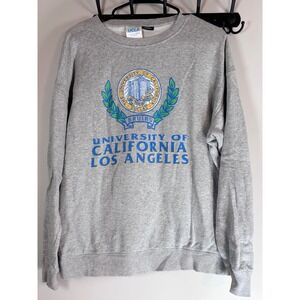 UCLA Bruins Crewneck Sweatshirt Heather Gray University California Los Angeles